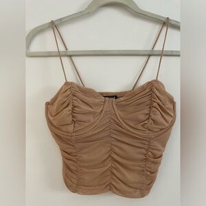 Zara Tulle Corset Top